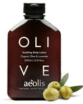 AEOLIS Soothing Body Lotion with Olive & Lavender – Hydrating Moisturizer with Aloe Vera, Shea Butter & Vitamin E – Non-Greasy, Vegan Skincare for All Skin Types – 6.76 fl oz