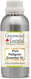 Greenwood Essential Pure Petitgrain Essential Oil (Citrus aurantium Amara) Steam Distilled 300ml (10.1 oz)