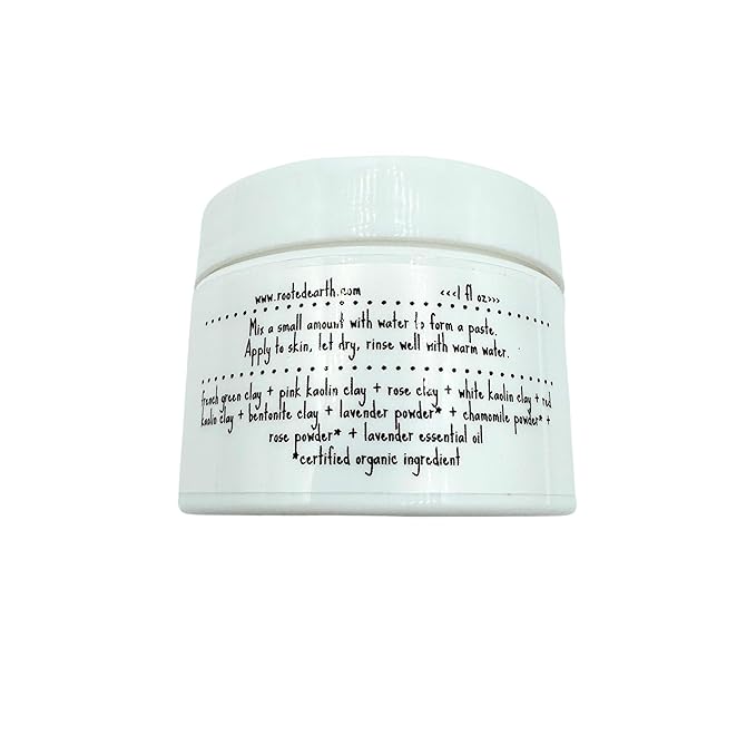 Herbal Clay Face Mask - 1 oz - Pore Cleanser