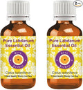 dève herbes Labdanum Essential Oil (Cistus ladaniferus) Pure | Viscous Texture | Rich Aroma | Unisex | All Skin Types | for External Use Only | Natural Extract | Steam Distilled 30ml X 2 (2 oz)