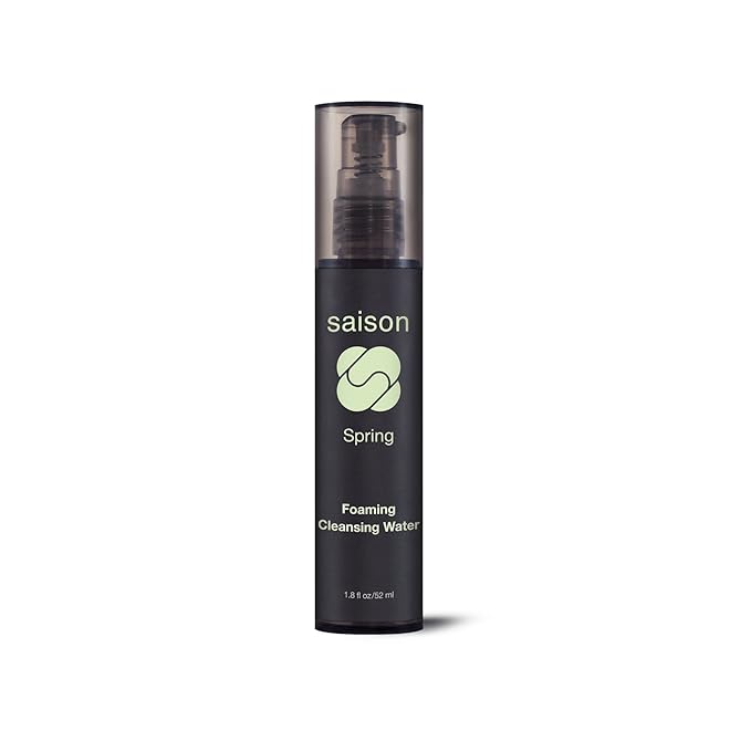 Saison® Spring Foaming Cleansing Water | Organic, Natural, Vegan & Cruelty Free Beauty | Good for Normal Skin