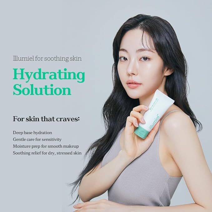 Aqua Hydrating Smooth Moisturizer for Long-lasting Skin Moisture Barrier with Xylitylglucoside & 5 types of Ceramides [Vegan & Korean Skincare] - 1.69 fl. oz.