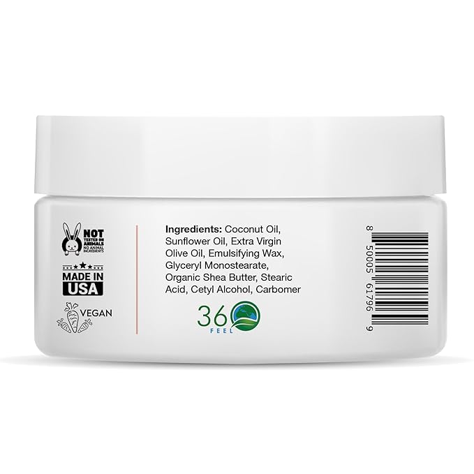 360Feel Egyptian Musk Body Lotion - Hydrates with Coconut & Olive Oil, Plant-Based, Non-Greasy, Sensitive Skin, All Day Use