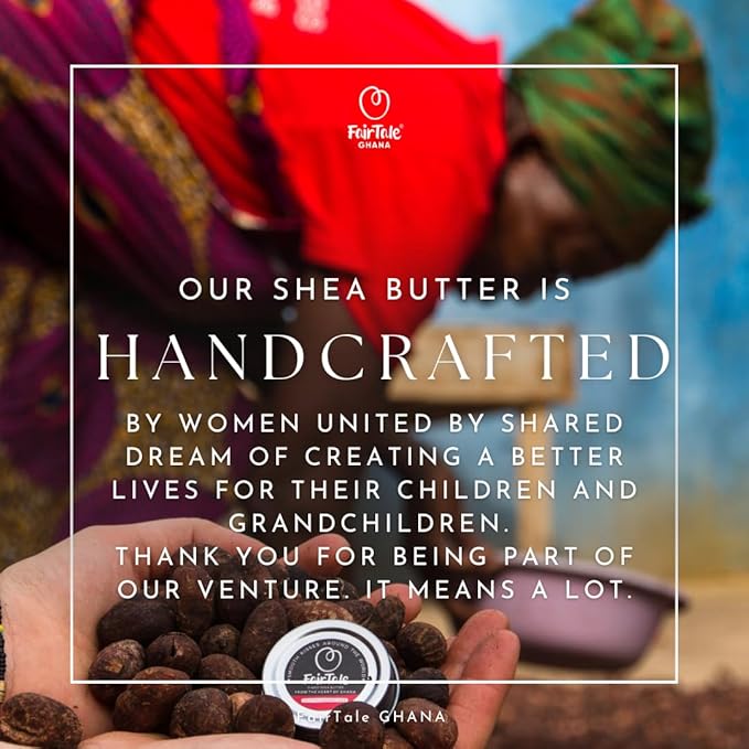 Raw African Shea Butter 10 lb | 4.5 kg - Premium Bulk, 100% Natural Unrefined, Handcrafted from Ghana