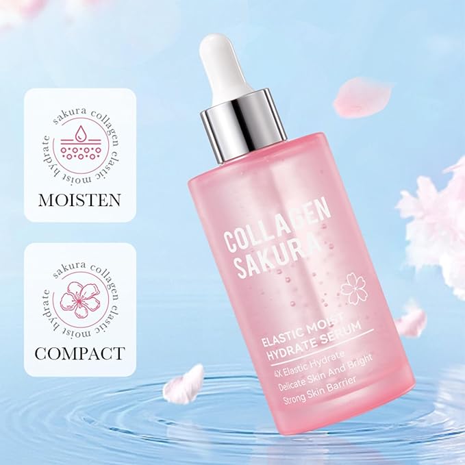 Nourishing Face Essence 100ML for Women and Girls Intensive Liquid Hydration to Revitalize Dry Skin for a Smooth and Supple Complexion Sakura Essence One Size