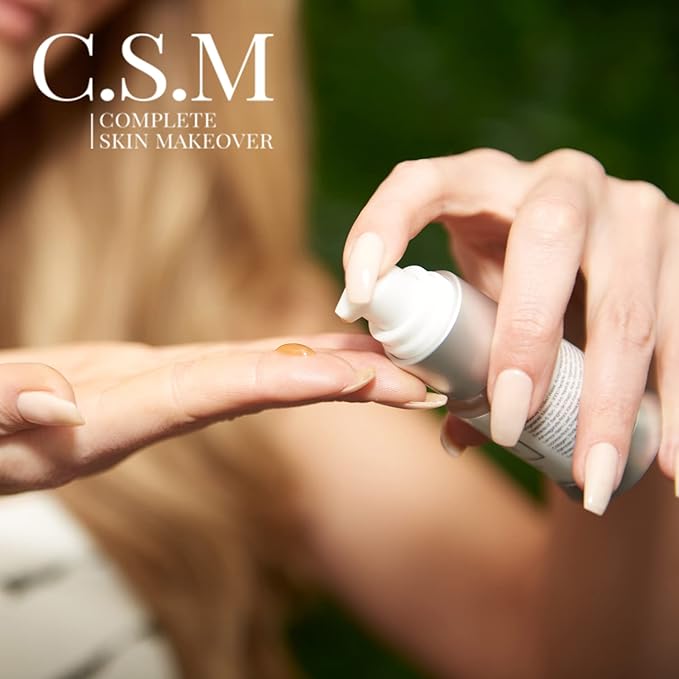 CSM Reverse Organic Eye Serum with Hyaluronic Acid & Collagen | Anti-Aging Eye Cream for Puffiness, Wrinkles, Dark Circles & Lines | Moisture-Rich Formula with Antioxidants & Botanicals | 15 ml