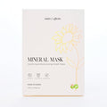 SUN & GLOW VEGAN MINERAL MASK with Pearl Extract Yuzu and Eucalyptus Using Mineral-Rich Deep Sea Water Korean Home Skincare Mask (0.88oz 25g 5Packs)