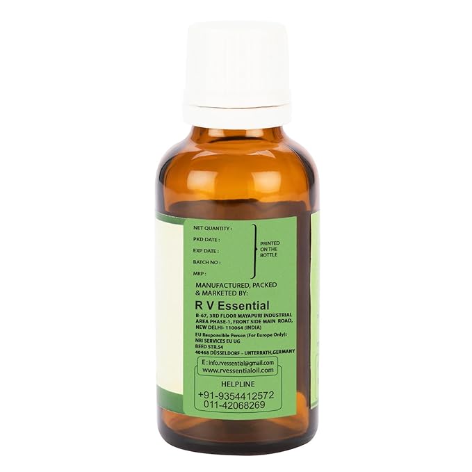 R V Essential Rosehip Seed Oil | Rosa Rubiginosa | for Face, Skin Care, Hair Care, Scalp Massage, Body Massage, Skin Moisturizer | 100% Pure Natural | Cold Pressed | 30ml | 1.01oz