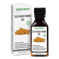 Siberian Sea Buckthorn Oil | 100% Natural Extra Virgin Cold Pressed 100 ml / 3.4 fl oz | Unrefined Raw Vegan | Exclusive Healthy Diet Food Grade