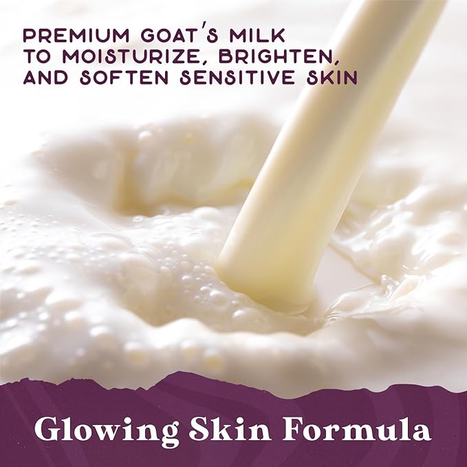 PURPLE CANYON Glowing Goat 2oz Mini Whipped Body Butter | Lavender, Rose & Cedar Infused with Goat Milk, Jojoba Oil & Aloe Vera | Natural Moisturizing Butter for Skin Care