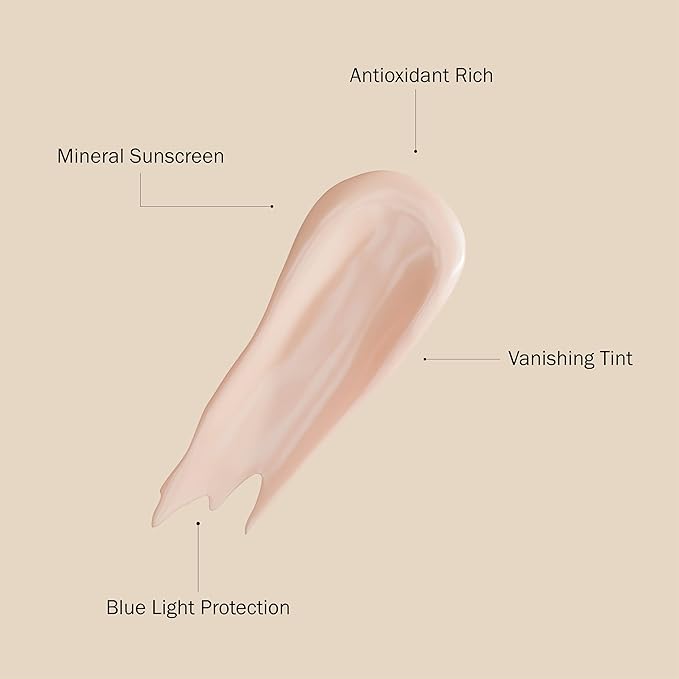 Australian Gold SPF 30 Mineral Sunscreen, 5 fl oz, Broad Spectrum Tinted Sunscreen, Gentle Protection for Every Shade, Vanishing Nude Tint, Blue Light Protection, Zinc Oxide 4% & Titanium Dioxide 4%