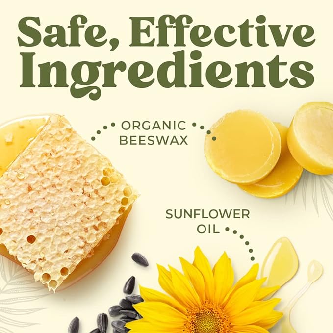 Earth's Daughter USDA Organic Lip Balm 4-Pack Creamy Coconut Flavor - Beeswax, Coconut Oil, Vitamin E - Best Lip Repair Chapstick for Dry Cracked Lips