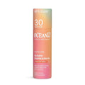 ATTITUDE Oceanly Tinted Lip Balm with SPF 30, EWG Verified, Plastic-Free, Broad Spectrum UVA/UVB Protection with Zinc Oxide, Vegan, Unscented, Peachy Shell, 0.3 Ounce