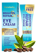Under Eye Brightener for Dark Circles – 4 in 1 with Niacinamide, 5% Caffeine, Retinol & Peptides - Eye Cream Anti Aging for Reduce Wrinkles, Puffiness and Bags Under Eyes
