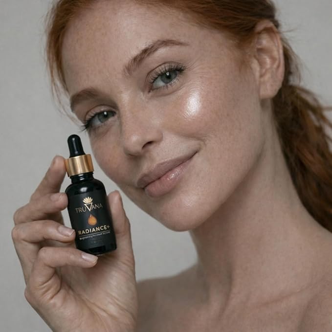 Radiance Brightening Firming Serum with 12% Vitamin C, RadianSkin, Niacinamide, Retinol,Hyaluronic Acid, Kojic Acid,Peptides, Reduce Dark Spots, Uneven Skin Tone, Smooth Fine Lines, 1 fl oz