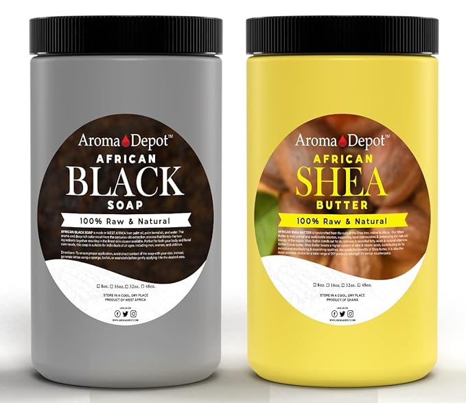 Raw African Shea Butter 2 lb Jar Yellow/Gold Grade A 100% Natural & Pure. Fresh Moisturizing, Ideal for Dry and Cracked Skin. Can be use in Body, Hair and Face. Imported from GHANA.