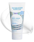 Seaweed Bath Co. Calm Body Cream - Vetiver Geranium | Soothing Hand and Body Lotion With Oat Milk, Shea Butter, and Chamomile | Natural, Vegan Moisturizer For Dry Skin | 6 oz
