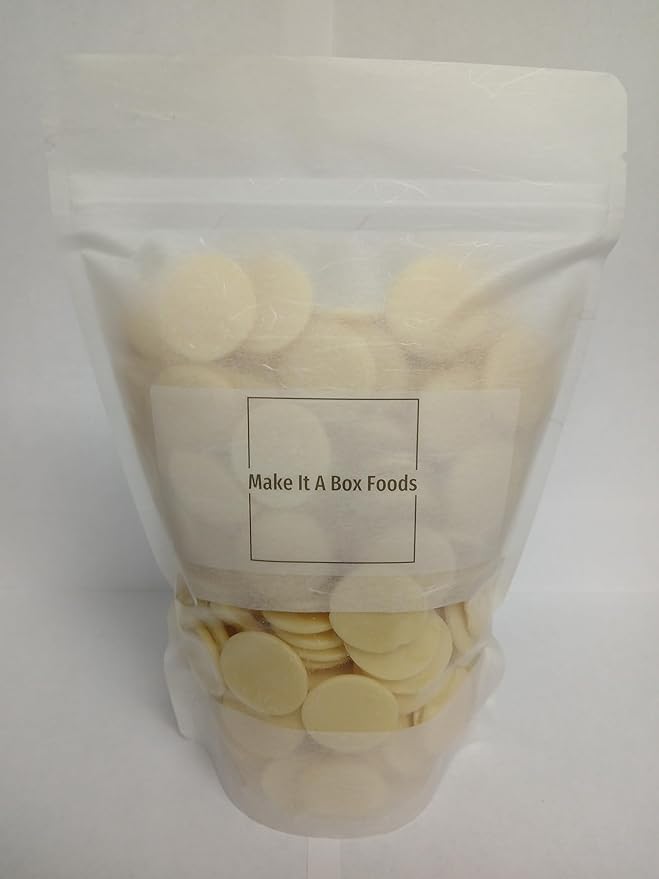 Cocoa Butter Wafers, Organic, 1LB