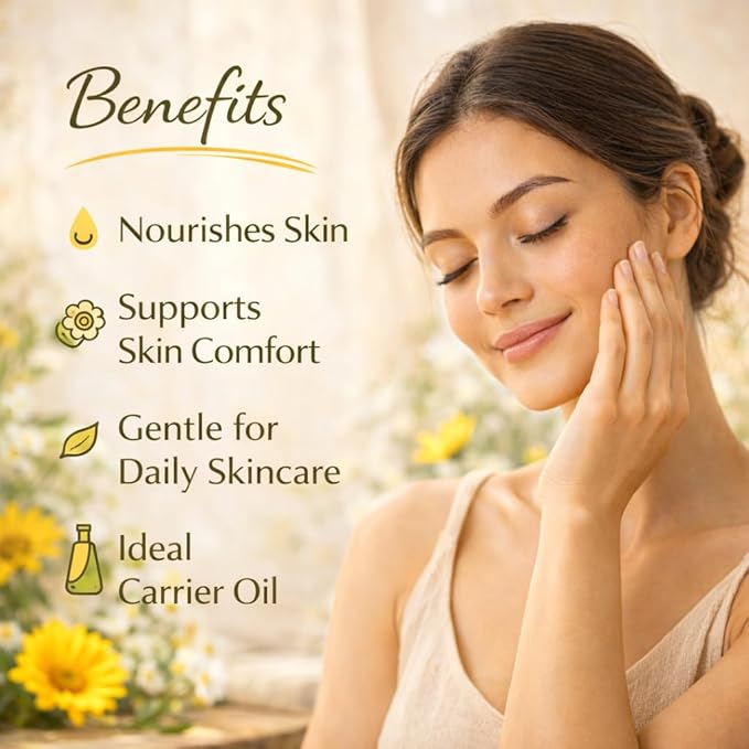 Deve Herbes Yellow Marigold Oil (Calendula officinalis) | Infused | Pure | Non-Sticky | Lightweight | for Facial Care | Men & Women | 15ml X 2 (1 oz)