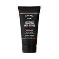 Barrel and Oak Volcanic Pumice & Charcoal Face Scrub for Men, Deep Exfoliating Face Scrub for Dead Skin & Clogged Pores, Promotes Healthy Beard Growth, Vegan, Bourbon Cedar, 5 oz