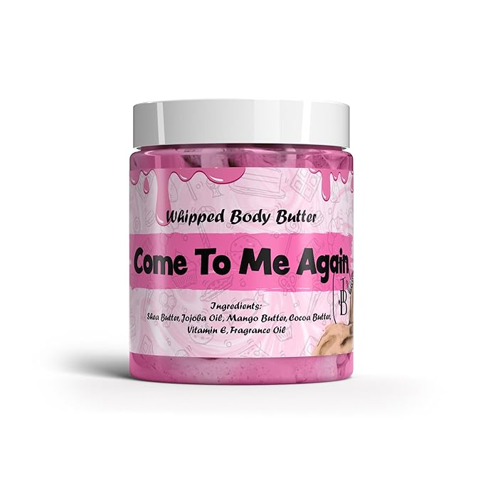 Jersey Botanical - Come To Me Again Type Whipped Body Butter 8oz. With Shea Butter Mango Butter Cocoa Butter Creamy Natural Smooth Long-lasting Intense Moisturizer