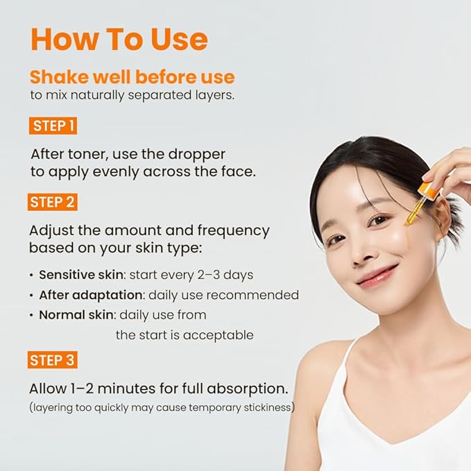 AVEA Vitamin Serum 16.5 – 13.5% Pure Vitamin C + Ascorbyl Glucoside, Vitamin E & Ferulic Acid – Radiance & Even-Tone Support – Lightweight, Non-Sticky Formula – 10ml / 0.33 fl oz