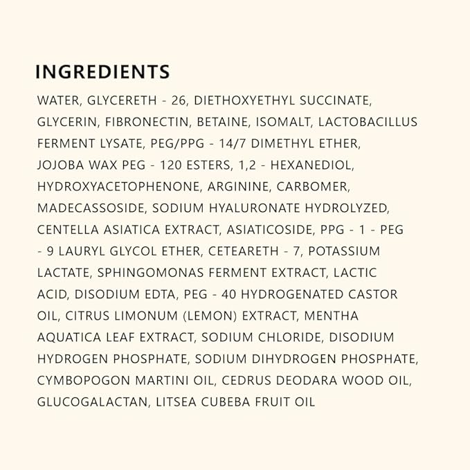 Multi-Action Serum with Hyaluronic Acid, Centella & Peptides, For Radiant Glow, Barrier Support, Hydration & Soothing, Lactobacillus Postbiotic Daily Facial Booster for All Skin Types, 1 Fl Oz