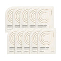 Korean Face Sheet Mask with Snail Mucin & Collagen for Glowing, Hydrating, Nourishing, Daily Facial Mask for Dry, Dull, Sensitive Skin, 0.84 fl. Oz X 10ea (10 Sheet)