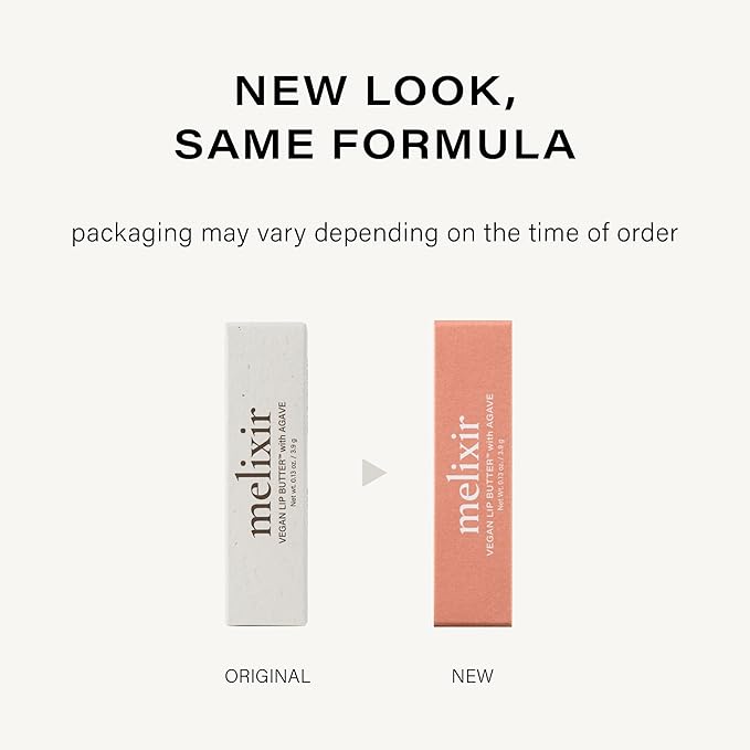 Melixir Vegan Lip Butter (12 Colors), Hydrating Tinted Lip Balm Stick, Bee-Free, Petrolatum-Free, Plant-Based, Moisturizes Dry & Chapped Lips With Shea Butter, Sheer, Natural Finish - #03 Red Velvet