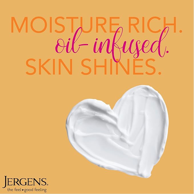 Jergens Shea Butter Body Lotion, Deep Conditioning Moisturizer, Hydration for Dry to Very Dry Skin, with Pure Shea Butter, Dermatologist Tested, 16.8 oz Bottle (Pack of 2)