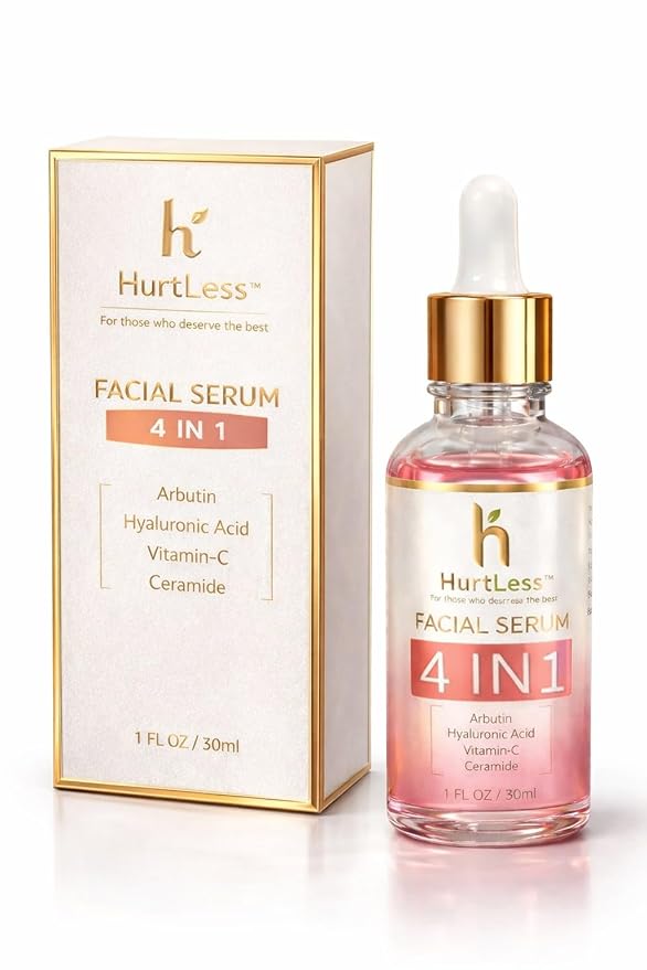 Hyaluronic Acid Face Serum with Niacinamide – Deep Hydration Serum for Dry & Sensitive Skin – Reduce Fine Lines – Fragrance Free, Paraben Free, Daily Use Skin Care