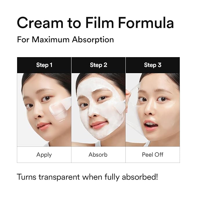 VEGANIFECT Collagen Wrapping Peel Off Facial Cream Mask with Jelly Brush, For Elasticity, Hydrating, Hydrolyzed Collagen & Peptide, Glass Skin, Korean Skincare, 2.73 Fl Oz