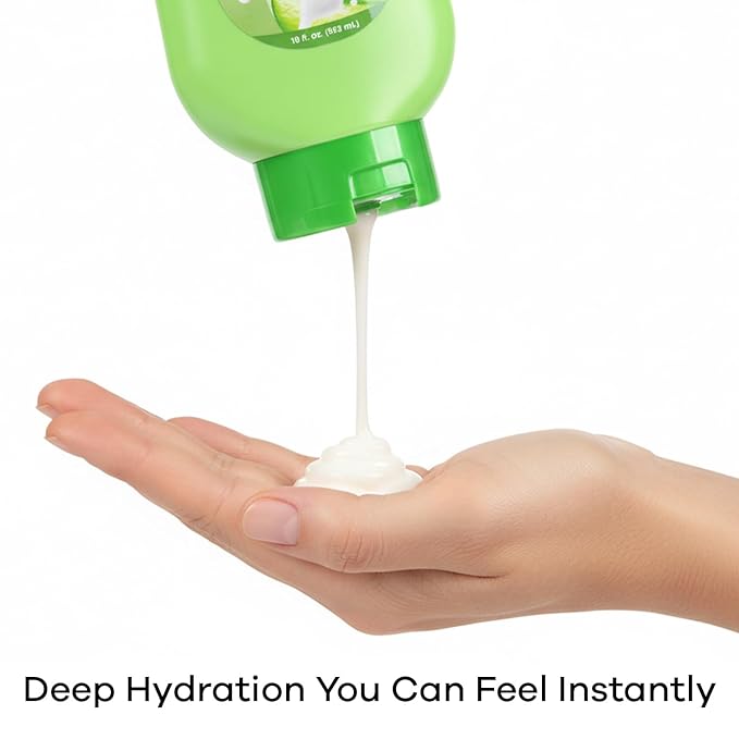 Soothing Hydration Hand & Body Lotion With Cooling Aloe Vera Refreshes Dry Skin, Absorbing, Intense Moisturizing Cream, 18oz, 1 Pack