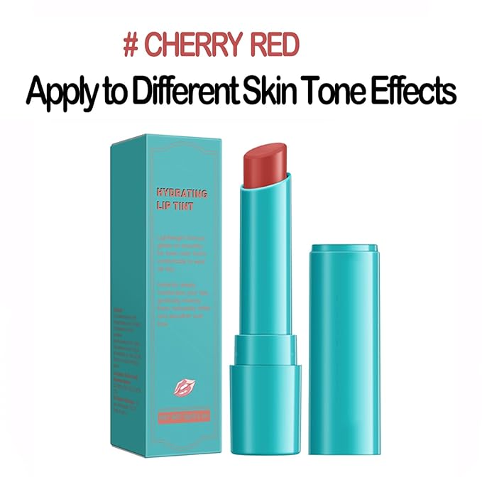 2Pcs Lip Tint Hydrating, Moisturizing Effect Tinted Lip Balm Hydrating, Natural Ingredients Moisture Lip Tint, Non-Sticky and Long-Lasting