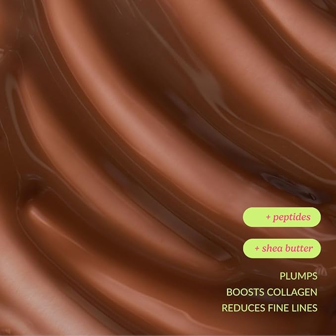 ESW Beauty Mocha Coffee Smoothie Lip Treatment – Rich Mocha & Fresh Coffee with Shea Butter & Peptides for Smoother, Softer Lips