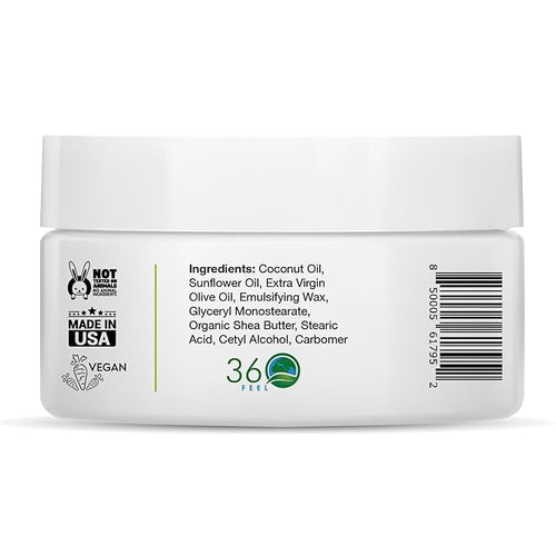 360Feel Cucumber Melon Body Lotion - Hydrates with Coconut & Olive Oil, Plant-Based, Non-Greasy, Sensitive Skin, All Day Use