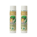 Badger Unscented Classic Lip Balm, USDA Certified Organic, Moisturizing, 0.15 oz (2 pack)