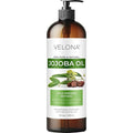 velona Jojoba Colorless Oil 16 fl oz | 100% Pure and Natural Carrier Oil | Clear, Refined, Cold Pressed | Moisturizing Face, Hair, Body and Skin Care | Use Today - Enjoy Results
