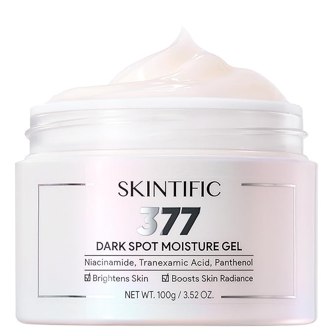 SKINTIFIC Dark Spot Moisture Cream, Brightening Moisturizer, Fades Dark Spots, Hyperpigmentation, 5X Ceramide Barrier Repair, 24H Hydration, Non-Greasy, 3.52 OZ (Pack of 1)