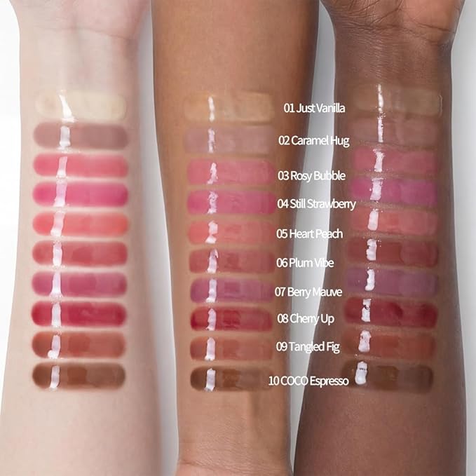 VIDIVICI Peptide Butter Tint Balm | 10 Color Variants, Moisturizing Lip Tint with Melting Peptide Complex™ & Sheer Tinted Glow - 02 CARAMEL HUG (12g, 0.42Oz)