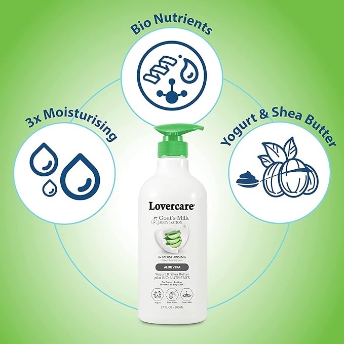 Lover's care body lotion for Normal Skin - Aloe Vera 27.05 oz (800ml)