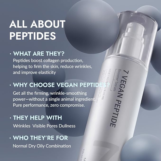MIZON 7 Vegan Peptide Booster Serum + Hyaluronic Acid 100