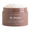 NCLA - Hi, Butter Natural Shea Body Butter | Vegan, Cruelty-Free, Clean Skincare (Coconut, 6.8 oz | 200 ml)