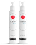 Face Cleansing Oil & Gel Cleanser Set - Hydrating Facial Skincare Kit - Gentle, Fragrance-Free Formulas for All Skin Types - Vegan