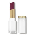 REVLON Super Lustrous Glass Shine Balm, Hydrating Tinted Lip Balm with Hyaluronic Acid, Aloe & Rose Quartz, Medium-Dark Plum Lipstick, NEW Shade, 015 Black Cherry, 0.11 oz