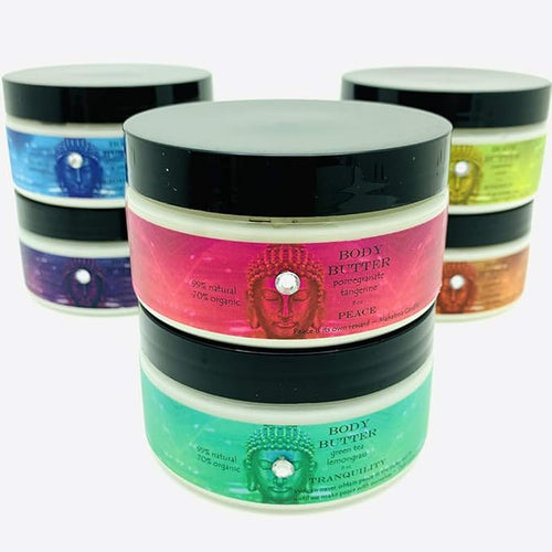 8 oz Buddhalicious Organic Body Butter Peace