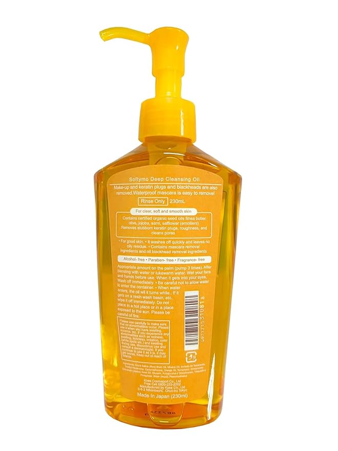 KOSE Softy mo Deep Cleansing Oil, 230ml