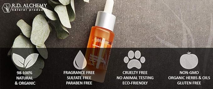 RD Alchemy - 100% Natural & Organic Soothing Toner - Soothing and Calming for Dry, Irritated or Sensitive Skin. Perfect for Home or Professional use to Reduce Redness and Pore Size.
