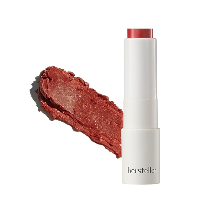 hersteller Nearby Recharging Lip Balm Vegan Butter Complex Intensive Moisturizing Treatment for Dry Lips and Cheek Natural Healthy (Rosy)