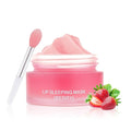 MEICOLY Nourish Hydrating Lip Sleeping Mask,Lip Mask Overnight,Intense Hydration Night Sleep Lip Mask,Lip Balm for Restore,Hydrate Dry Chapped Lips,Berry,0.7oz